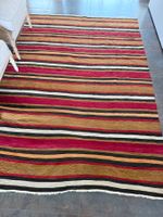 Vintage Anatolian handwoven kilim
