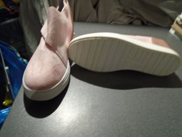 Halbschuhe Grösse 40, rosa/braun