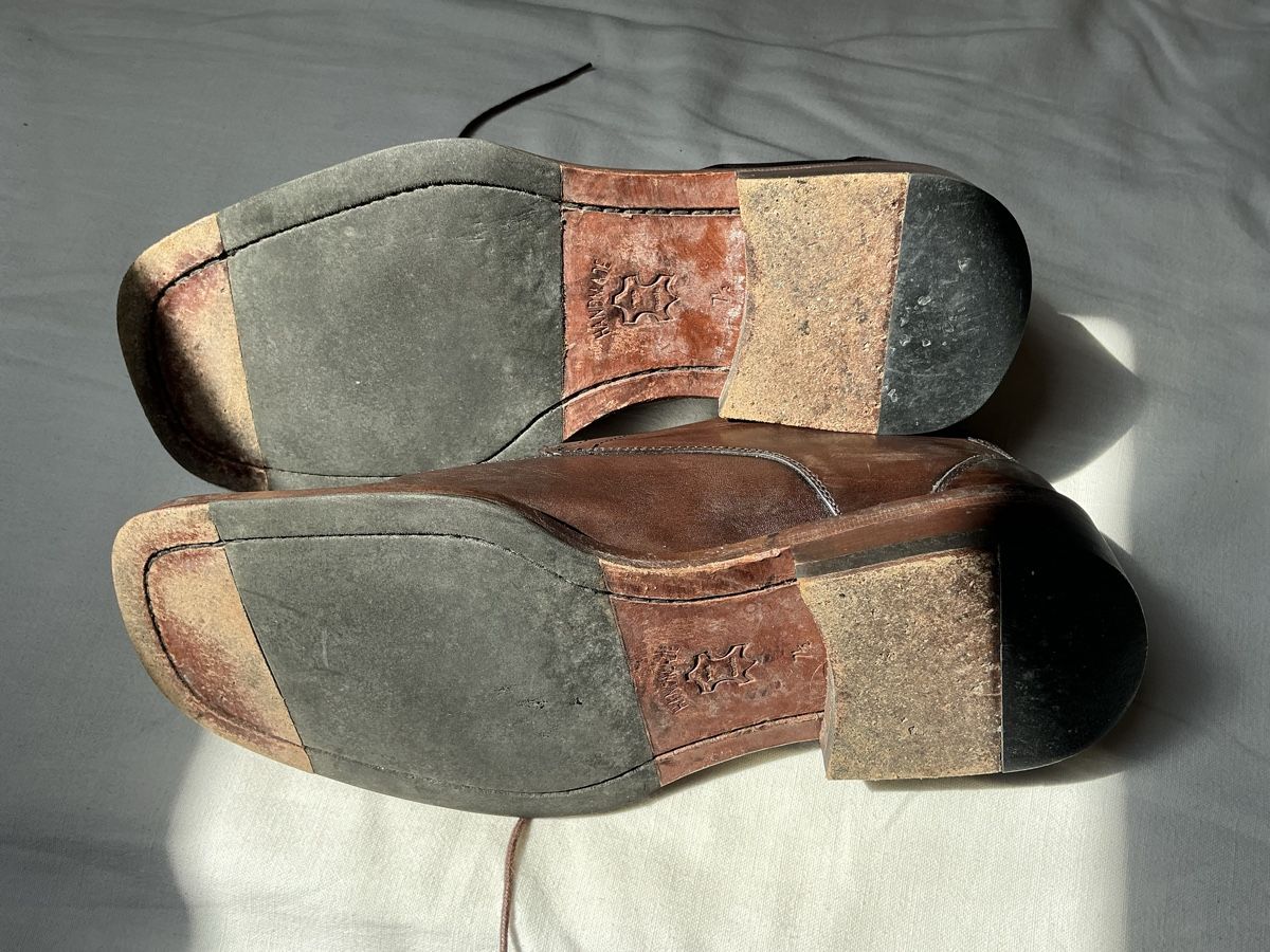 Scarpe da uomo: Lederschuh Handmade Grösse 7.5 bzw. 41-42 – Usato da Rafz venduto da Cugnauls 6