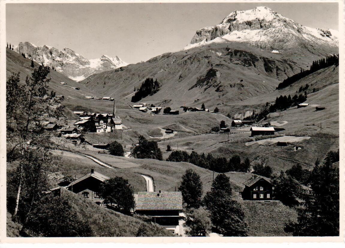 Cartoline postali: St. Antönien 1948 – Usato da Wolhusen venduto da Curver9
