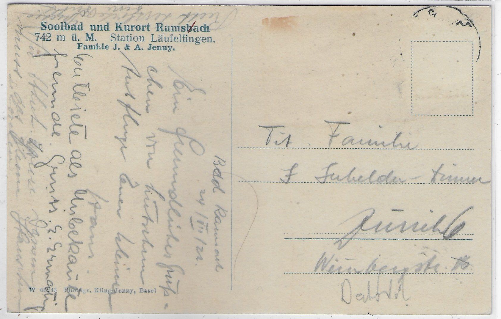 Cartes postales: Soolbad und Kurort Ramsach – D'occasion à Ettingen par Kartenplanet 1