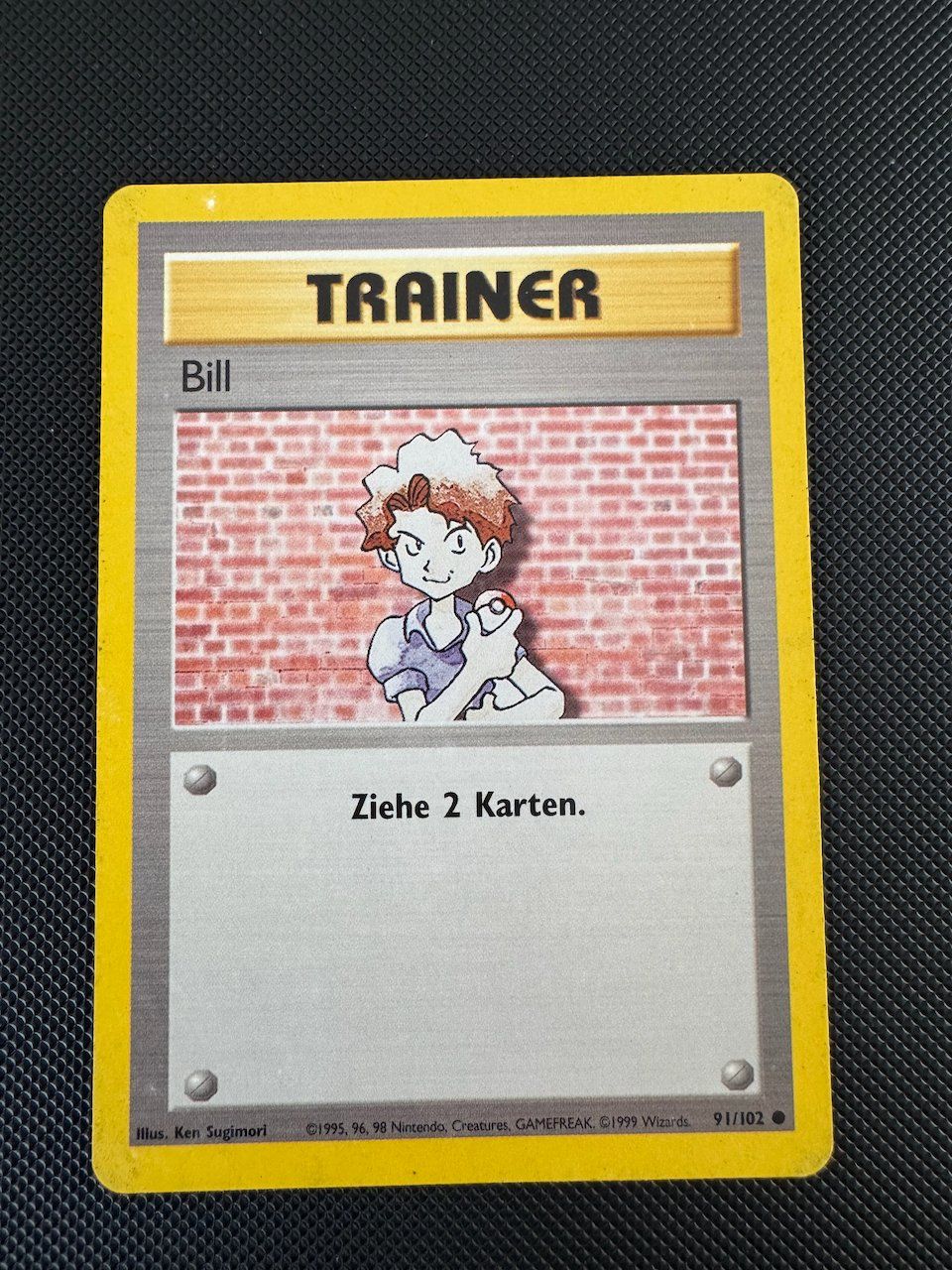 Pokémon Carte collezionabili: Bill 91/102 Pokémon Base Set 1999 DE – Usato da Dübendorf venduto da d_h_dlr5
