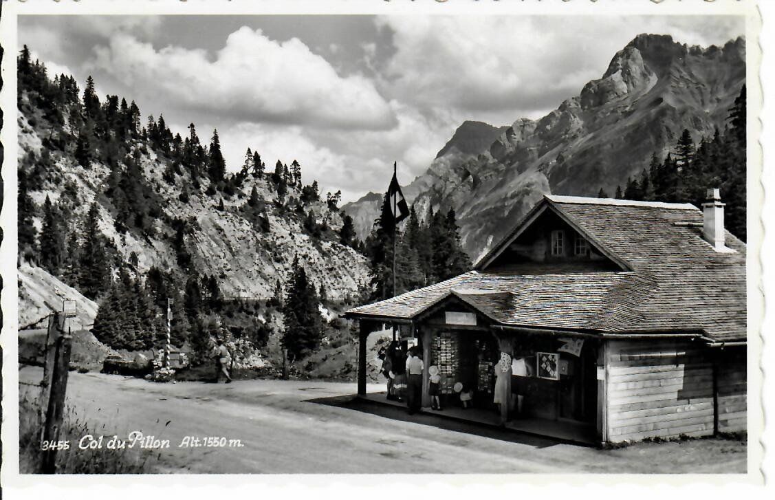 Ansichtskarten: Col du Pillon – Gebraucht aus Hochdorf von Ziegel-16