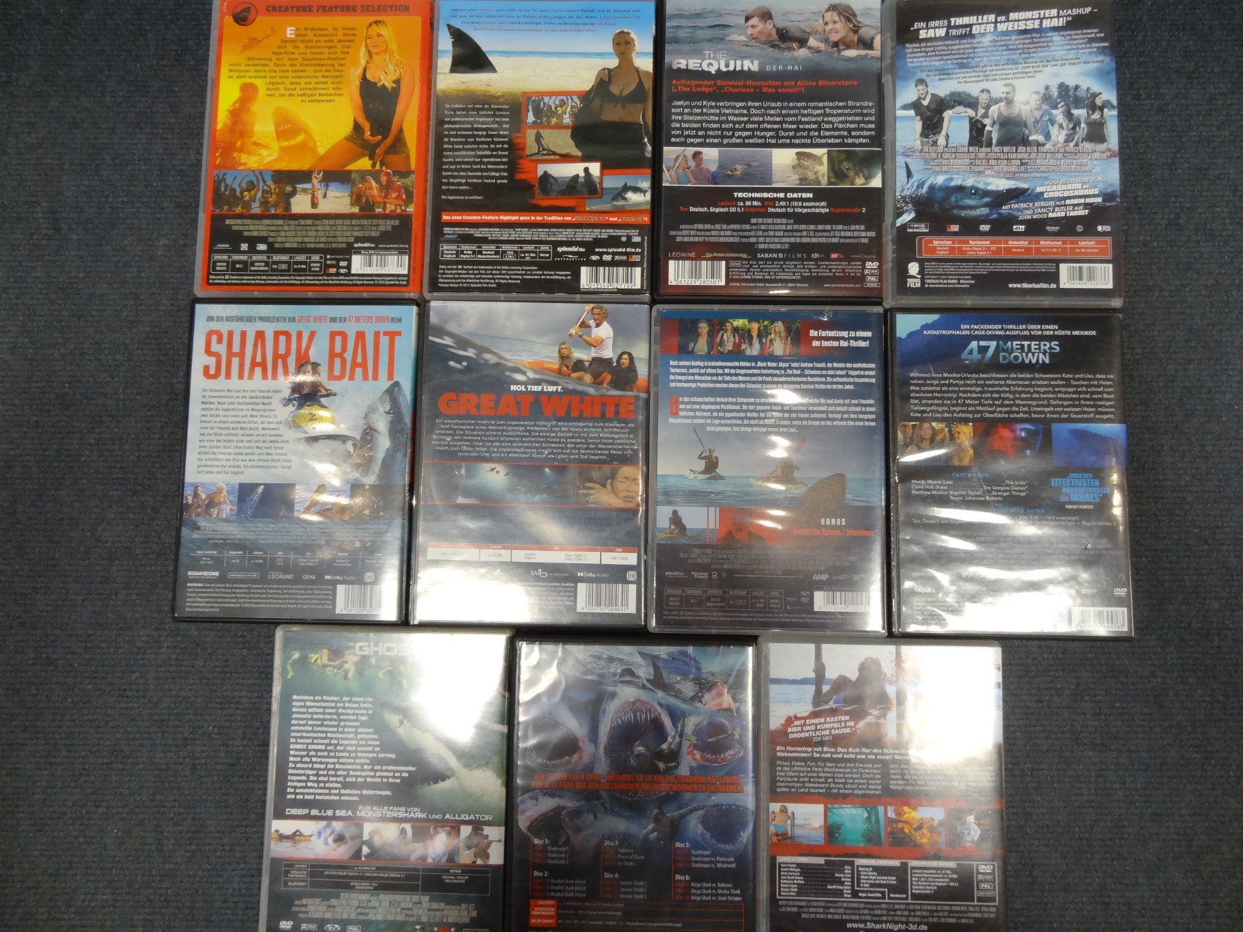 Tutti i DVDs: Hai- Shark Movies – Usato da luzern venduto da musicandart 2