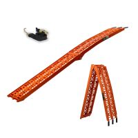 Auffahrrampe klappbar Orange 228cm Alu Tragkraft 340kg