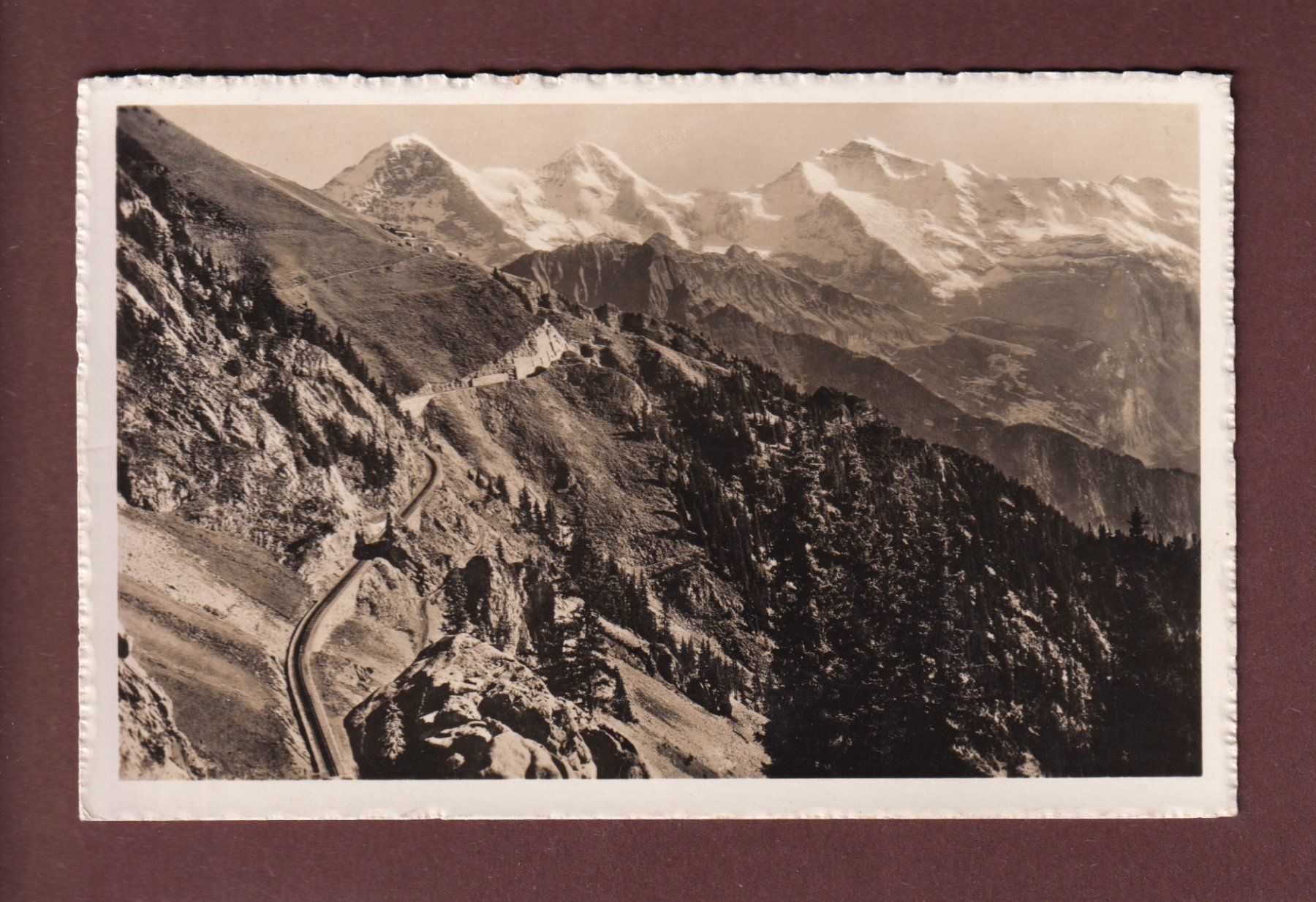 Cartes postales: SCHYNIGE PLATTE BAHN - 1946 – D'occasion à Pully par nicecards-shop