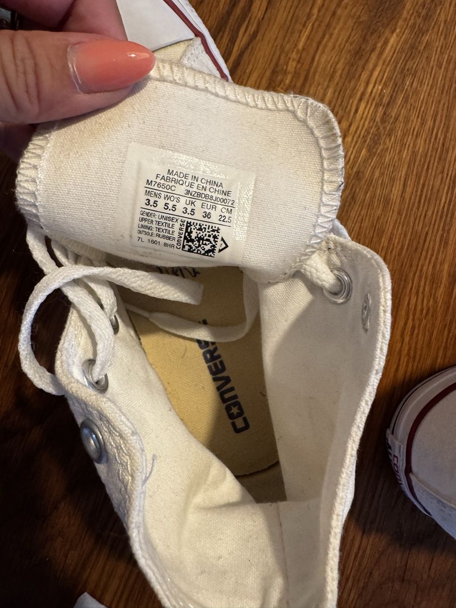 Converse Scarpe da donna: Converse weiss Gr.36 – Usato da Lachen SZ venduto da gugi2019 6