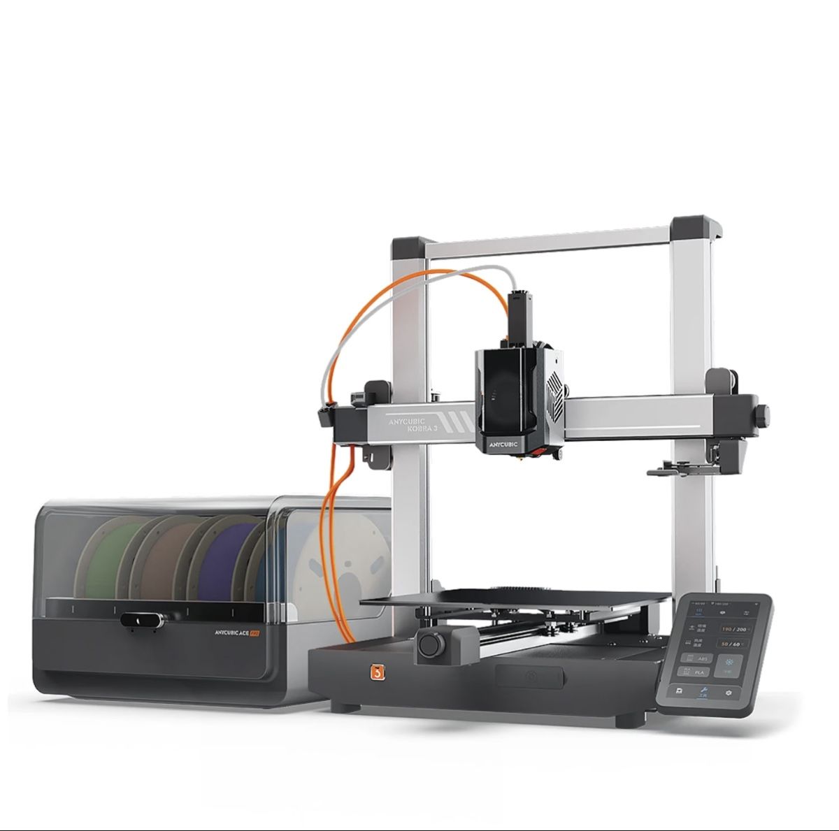 Anycubic Stampanti 3D: 3D-Drucker Anycubic Kobra 3 Combo mit Farbwechsler – Usato da Uerkheim venduto da Kira2oo2