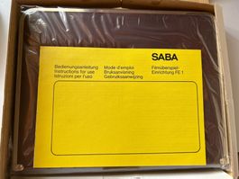 SABA Filmüberspiel-Einrichtung FE 1 mit Anleitung neuwertig