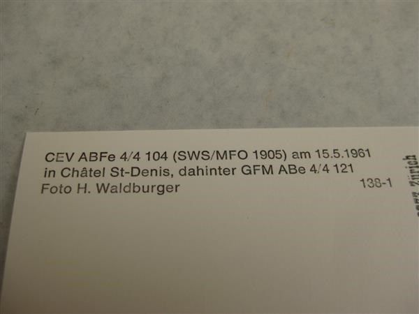 Cartoline postali: AK Bahnhof Châtel St-Denis mit CEV Trieb – Nuovo (secondo la descrizione) da Malters venduto da Marosko 1