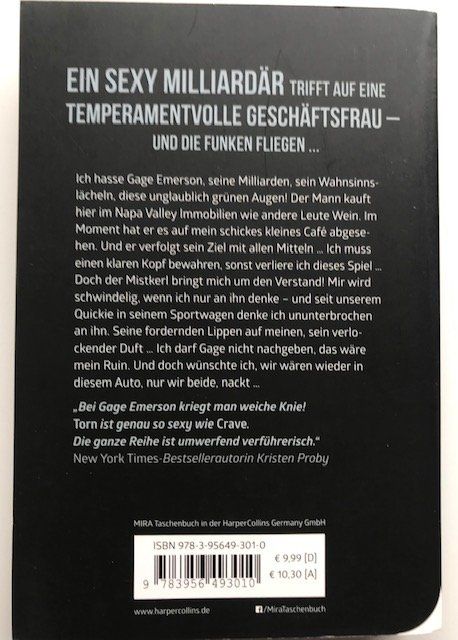 Bücher: Torn - ich begehre dich! monica Murphy – Gebraucht aus Zürich von popcorn67 2