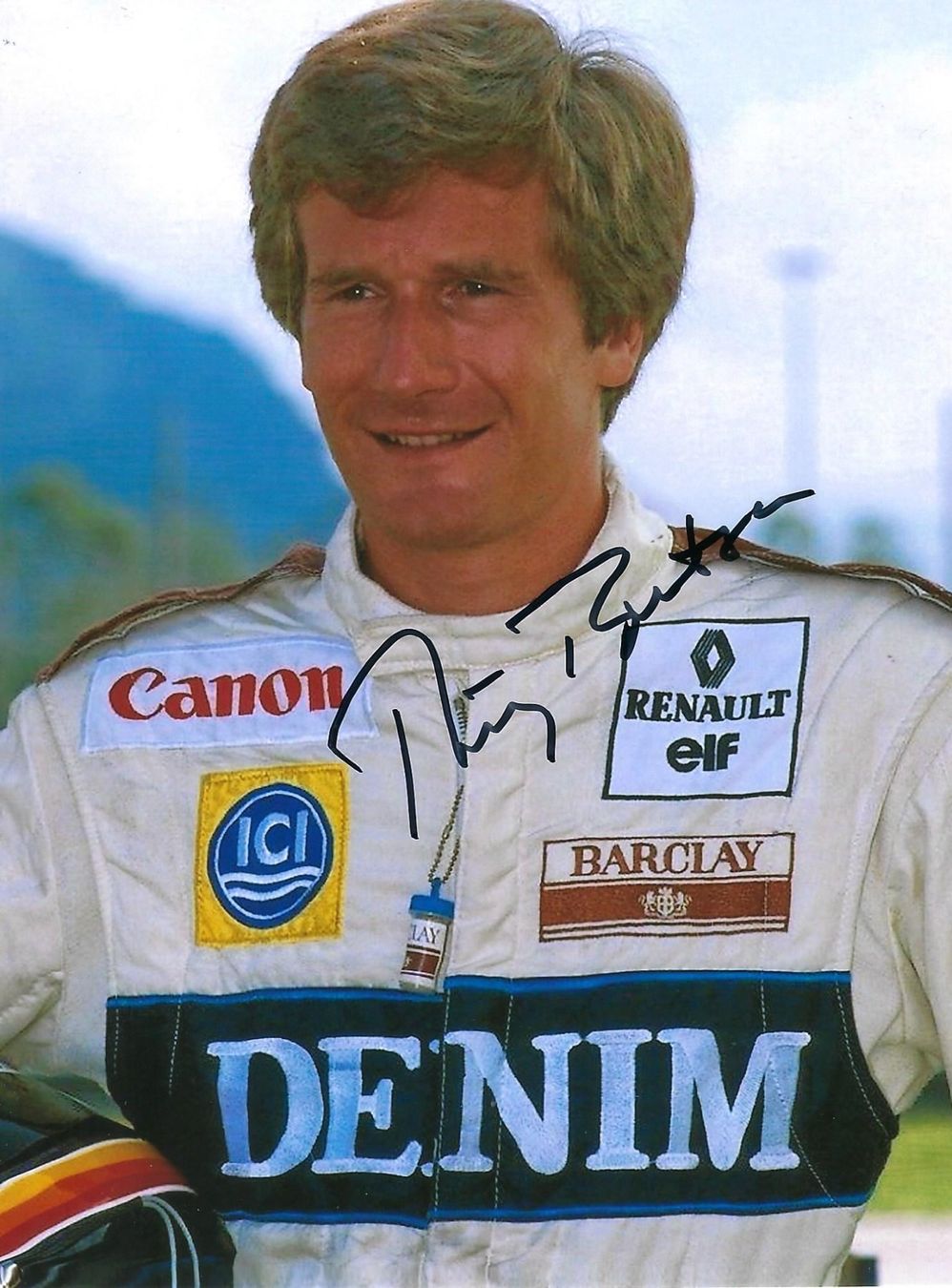 Autografi: Thierry Boutsen, Formel 1 – Usato da Aarburg venduto da Hktm