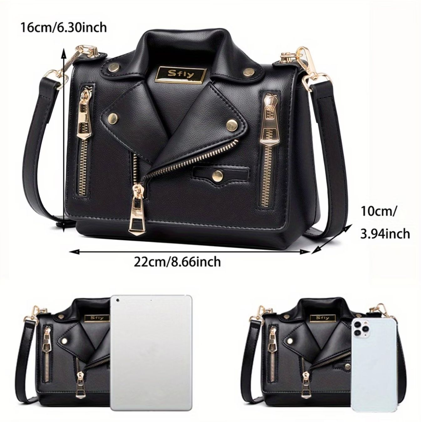 Borse da donna: Coole "Sfly" Jacken-Handtasche, neu – Nuovo e nell'imballaggio originale da Reinach BL venduto da Deinfashion 1