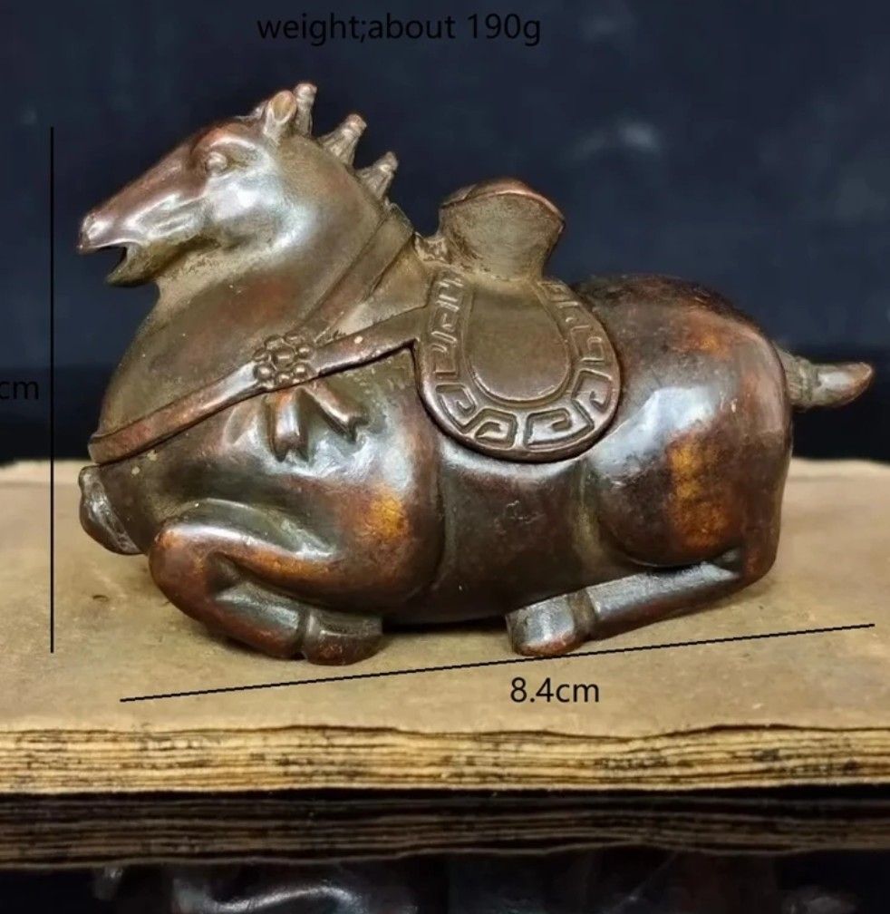 Sculture & Statue: Cheval en Bronze porte bijoux – Nuovo e nell'imballaggio originale da Vernier venduto da 19pigments