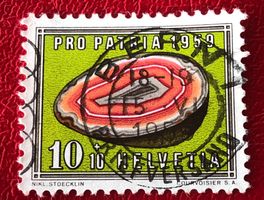 PRO PATRIA GESTEMPELT   ﻿  