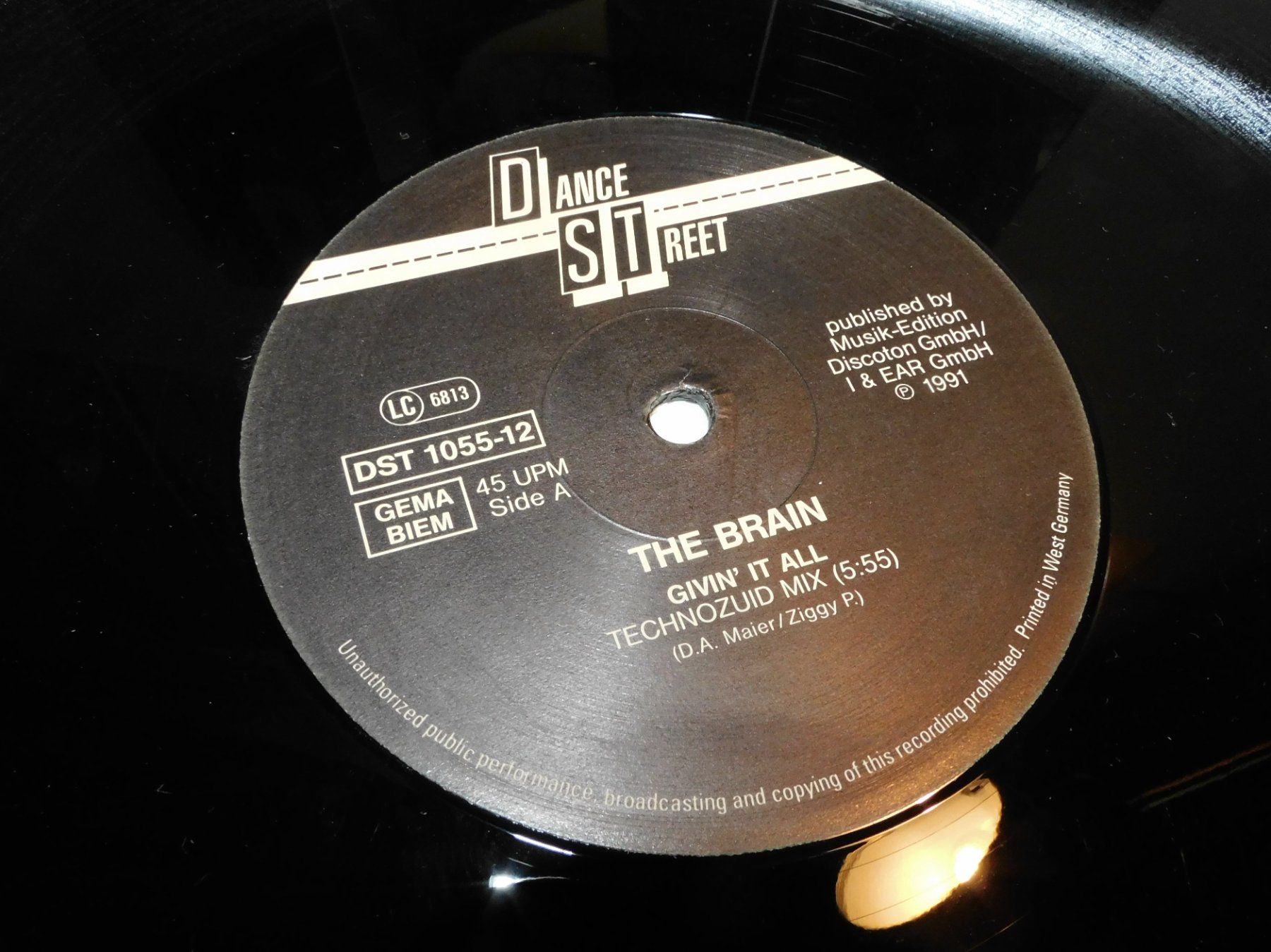 Schallplatten: LP - The Brain Givin it all - Brainkiller Version    LP sind – Gebraucht aus Sursee von 76 1