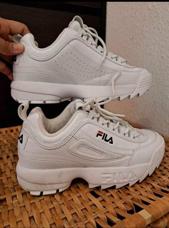 Fila disruptor taille 33 blanche best sale