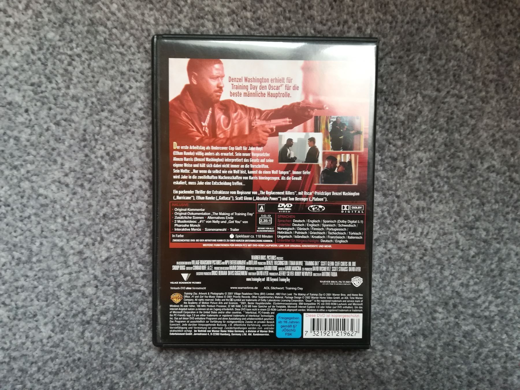 Tutti i DVDs: Training Day (DVD) – Usato da Esslingen venduto da Lp4you 1