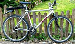 Citybicke 21 Gang mit Licht u Gepäckträger