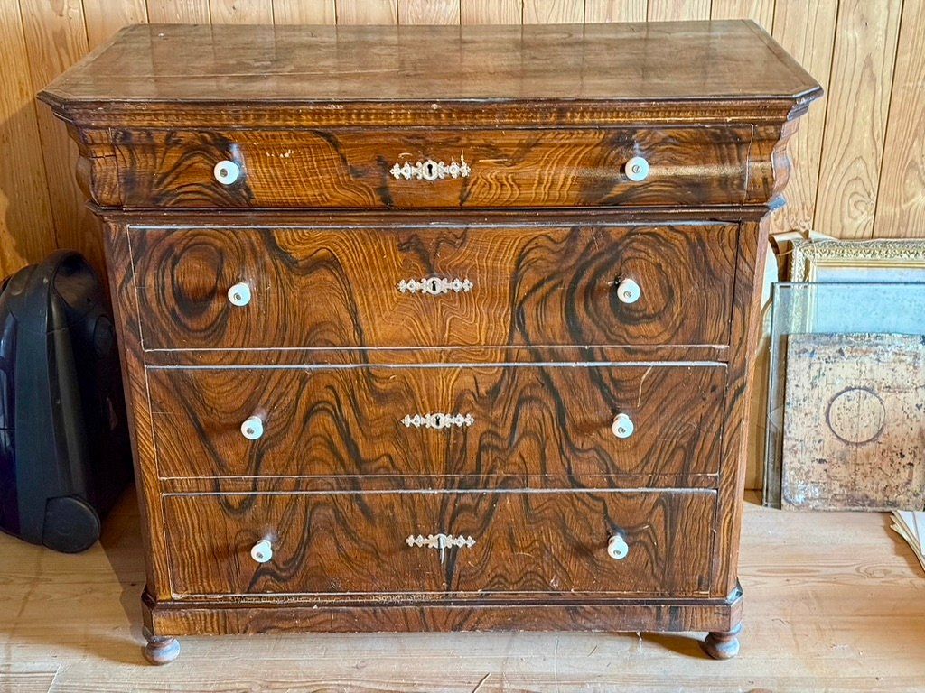 Cassettiere: antike Kommode, Biedermeier. – Usato da Agriswil venduto da Windcheetah 1