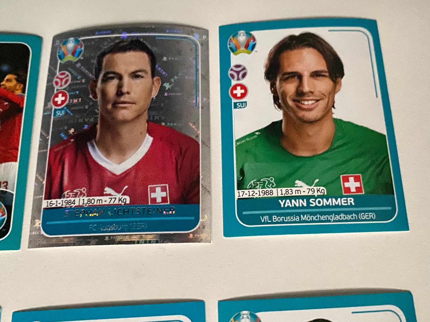 Panini Sammelbilder & Trading cards: Panini EM 2020 Preview Komplette Mannschaft Schweiz – Gebraucht aus Hergiswil LU von FcMalkov 1