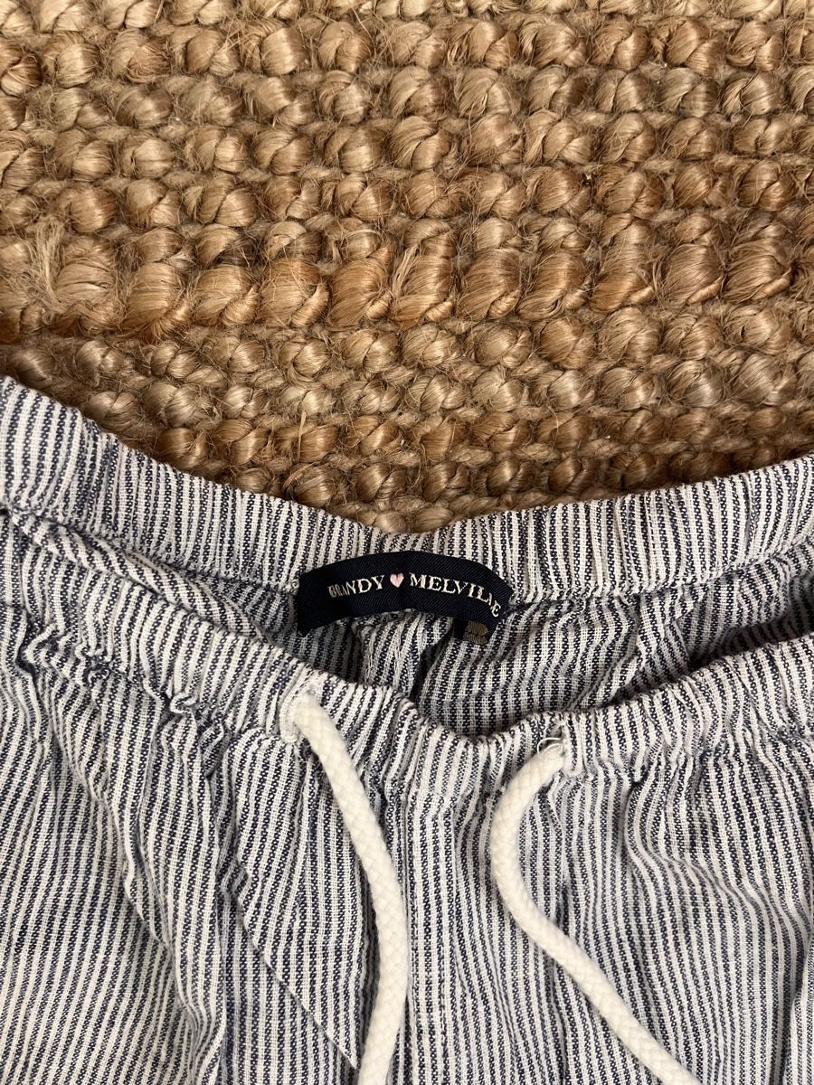 Brandy Melville Pantaloni: Stoffhose Brandy Melville gestreift  – Nuovo (secondo la descrizione) da Neudorf venduto da wen_9jfq 1
