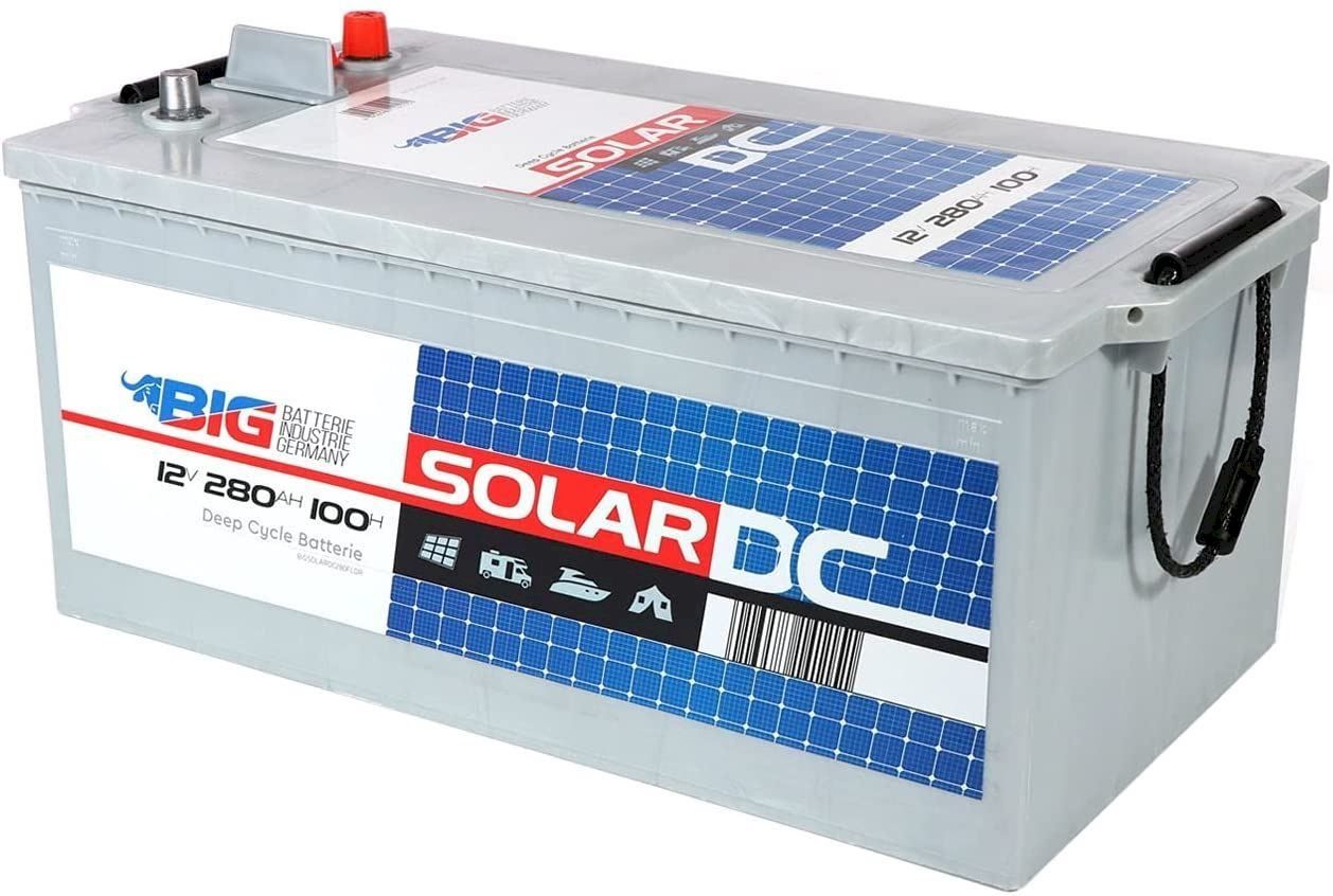 Solargeräte und Solarprodukte: BIG Solarbatterie DC 12V 280Ah C100 – Neu und originalverpackt aus Bottighofen von zaap