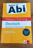 klett Sicher im Abi Deutsch