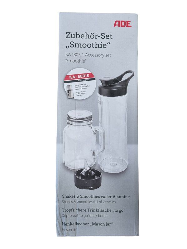 Elettrodomestici da cucina: ADE Zubehör-Set Smoothie – Nuovo (secondo la descrizione) da Wangen b. Olten venduto da Restwert_Wangen 1