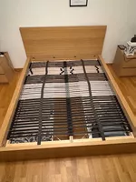 Ikea Malm Bett 160x200cm mit Lattenrost