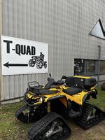 ATV Quad 4x4 : Can An Outlander 1000 XT + chenilles/raupen