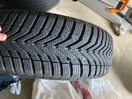 Vier Winterräder für Fiat 500