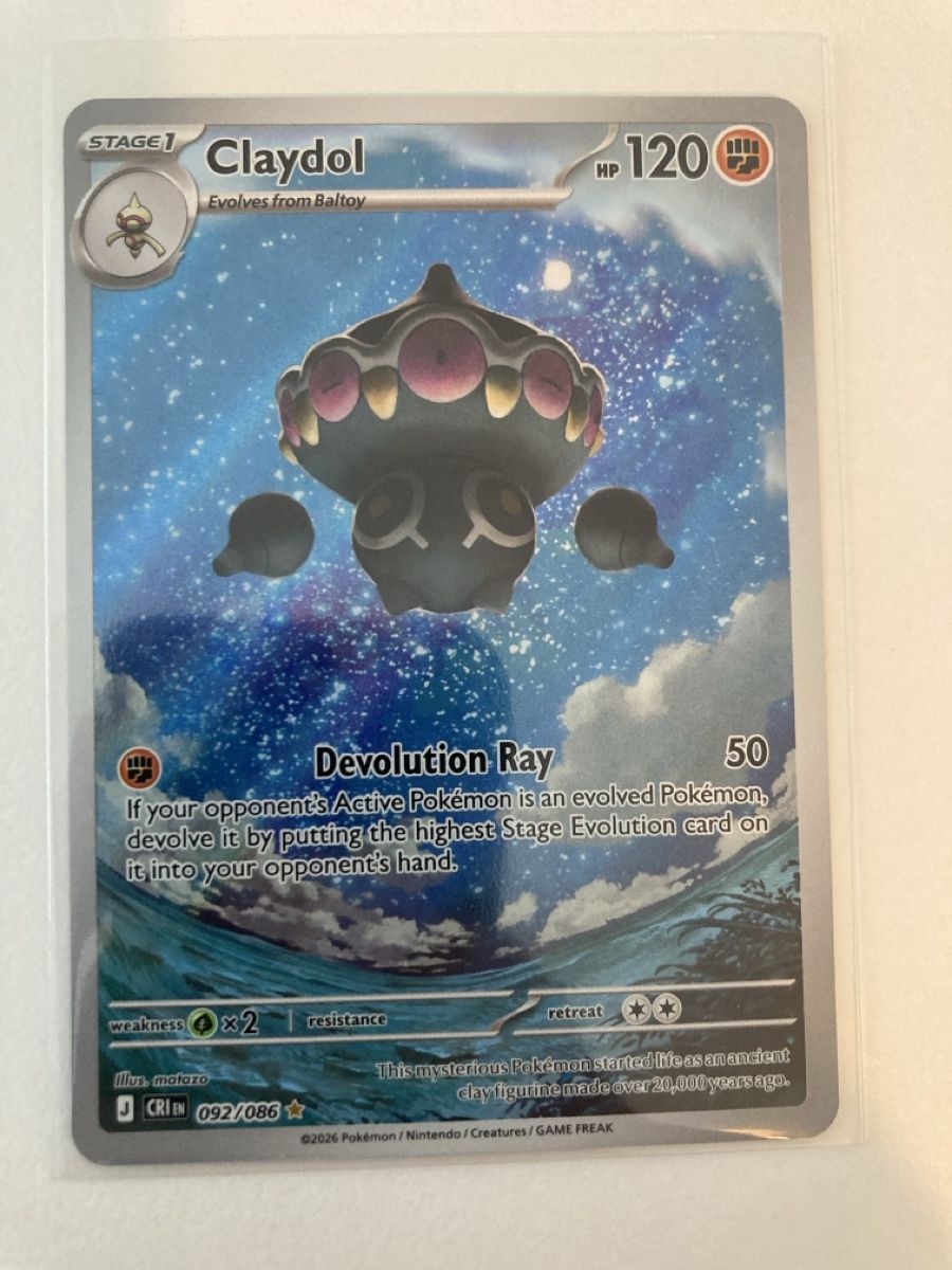 Pokémon Carte collezionabili: Claydol 092/086 EN – Nuovo (secondo la descrizione) da Wohlen AG venduto da Liridon22