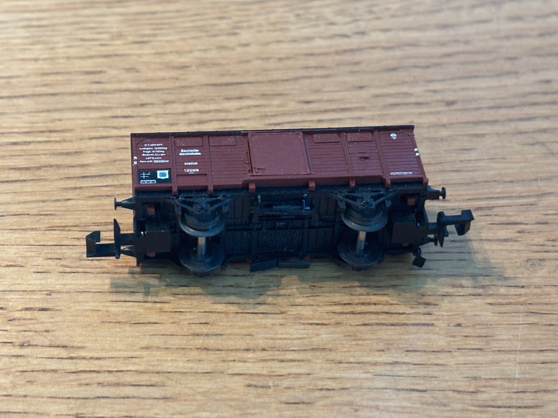 Modellini di ferrovie: *e1361: Güterwagen (Spur N) – Usato da Birsfelden venduto da Birs_25 4