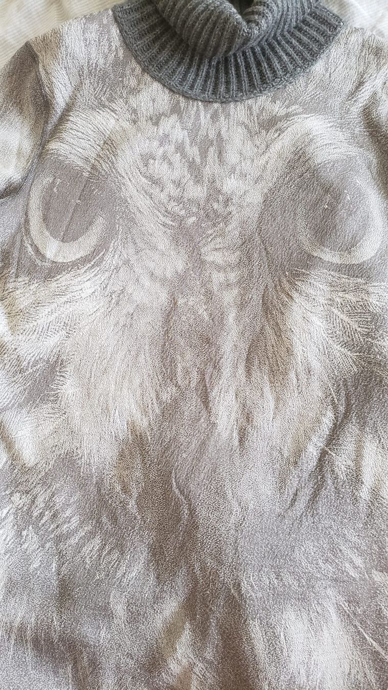 Marc Cain Kleider: Marc Cain Kleid mit Eulenmuster, M, neu -Ukraine Spende – Neu und originalverpackt aus St. Gallen von makarool 2