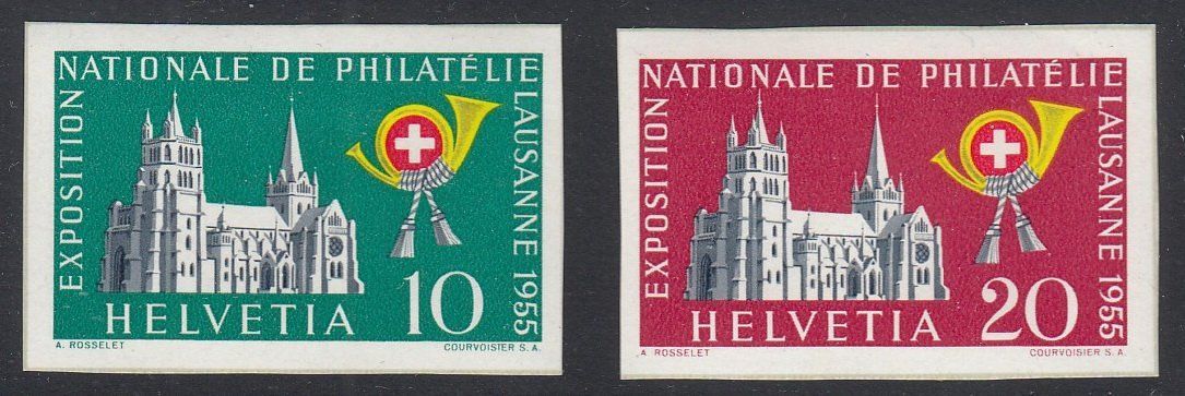 Alle Briefmarken: W 33+34 Einzelwerte aus Lausanner Block postfrisch – Neu (gemäss Beschreibung) aus Spreitenbach von Mustang_1105