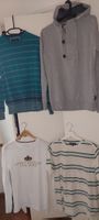 SET 4 pièces M: 3PULLOVER: 1 TOMMY HILFIGER + SHIRT BARBOUR