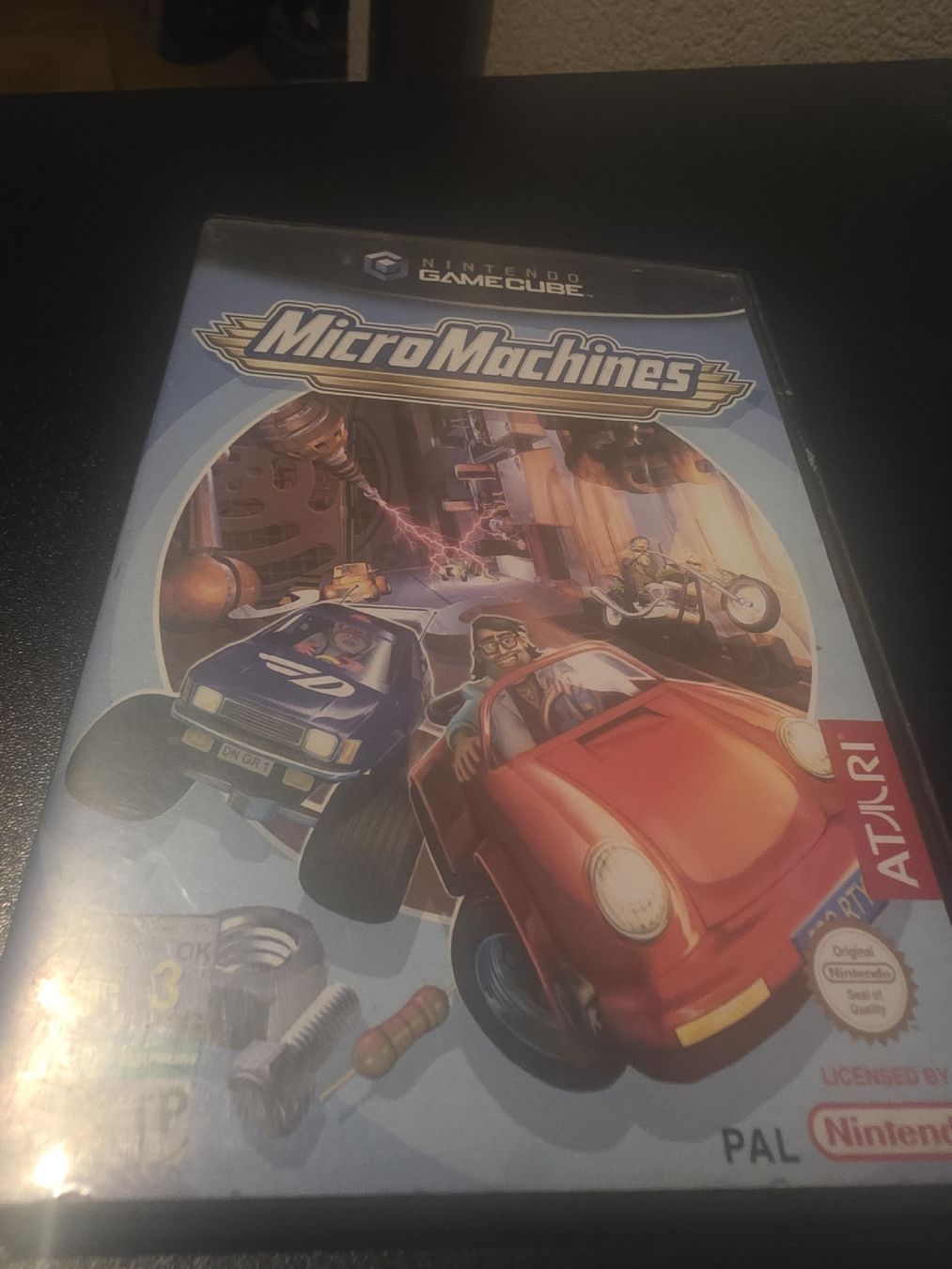 Nintendo Giochi: Jeu Micro Machines Nintendo GameCube version PAL complet – Usato da Conthey venduto da VSwissPlugs_gaming