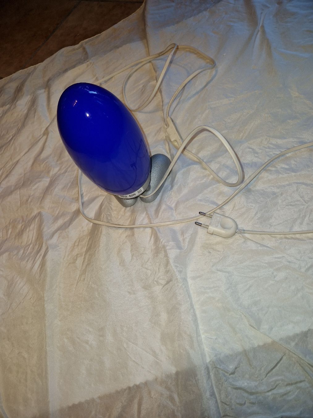 Ikea Lampade: 1990 Ikea Egg,Dino Lampe.Blau. – Usato da Willisau venduto da mar_j55v 2