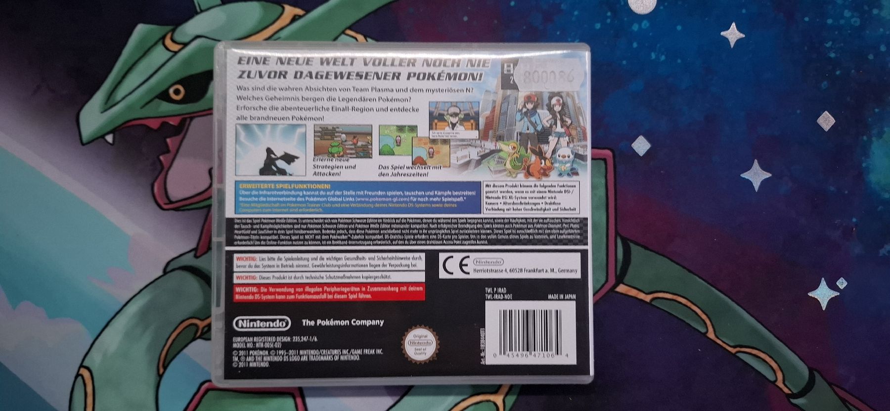 Pokémon Giochi: Nintendo DS Pokémon Weisse Edition DE – Usato da Thayngen venduto da Jer0me97 1
