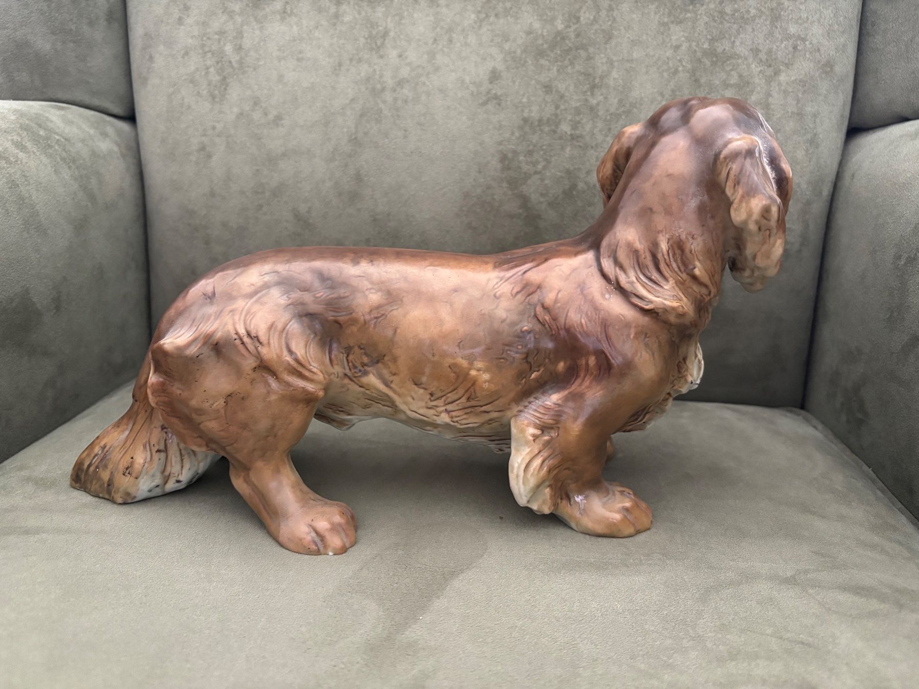 Statuette: Dackel aus Porzellan – Usato da Bubikon venduto da lontalk 2