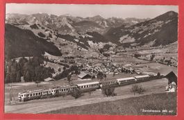 MOB bei Zweisimmen - Montreux-Oberland-Bahn - ca. 1950