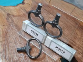 3 Schlüssel Reiden 4.2cm x 3.2cm «Barock Style» (4073#TBS1)