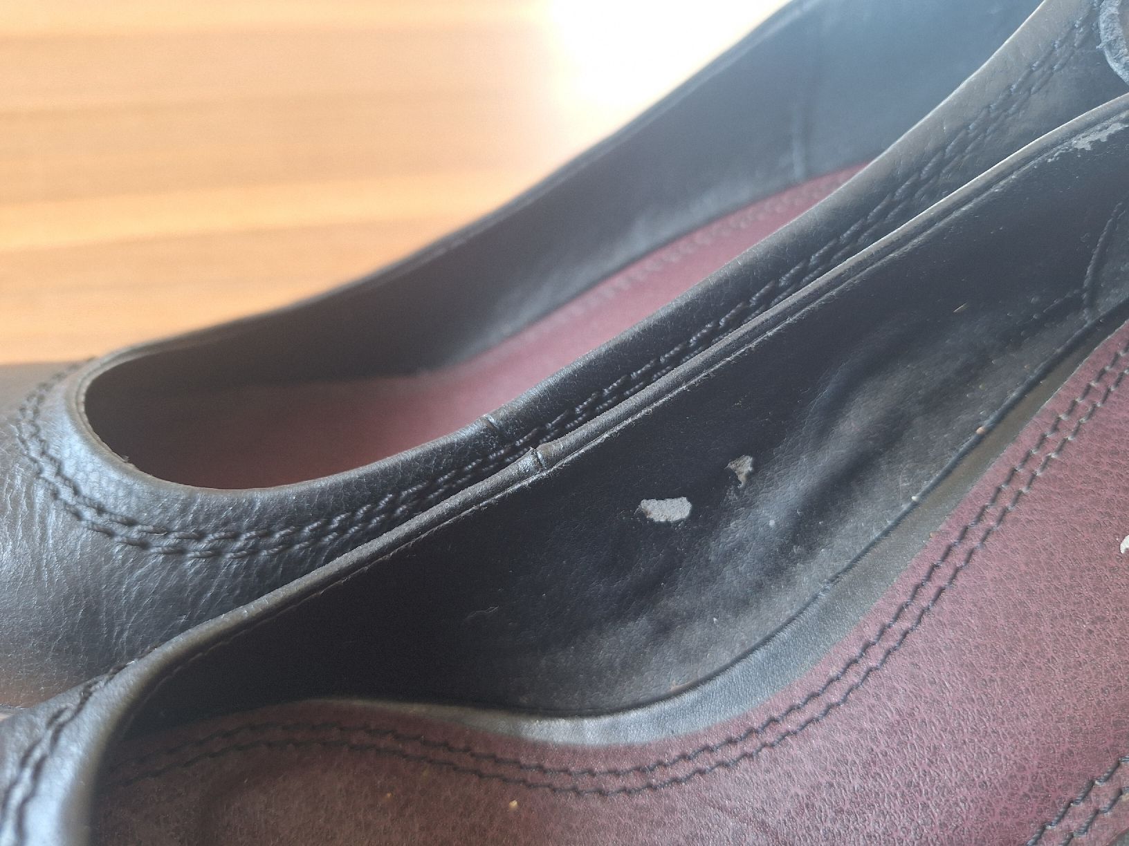 Damenschuhe: Pumps schwarz Grösse 38 mit Gebrauchsspuren – Gebraucht aus Uzwil von JollyF 3