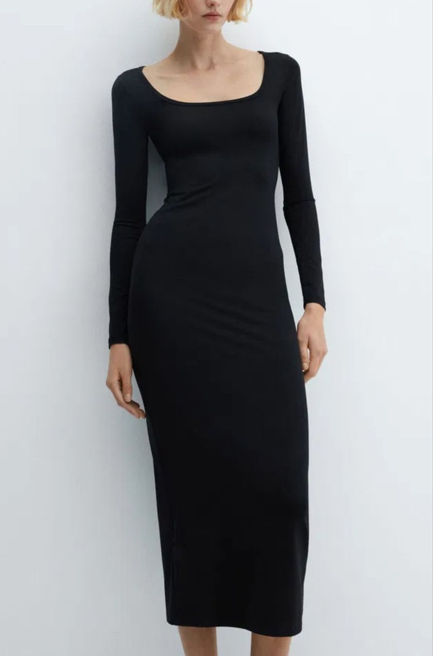 Mango Vestiti: Robe noire Mango – Usato da Genève venduto da lau_bw8g