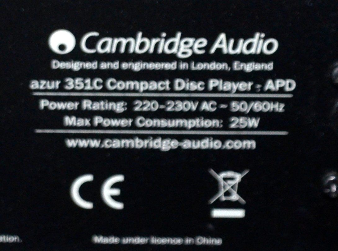 Cambridge Audio Sistemi audio & multimediali: Cambridge Audio Azur 351C / 651T / 351A – Usato da Collonges venduto da arashee 7