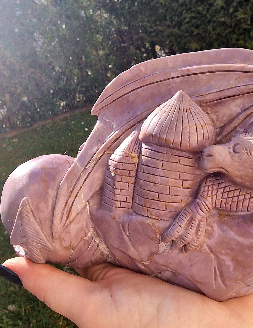 Minerali & Pietre curative: Phosphosiderit Drache 1.4kg Unikat! – Nuovo (secondo la descrizione) da Matzingen venduto da Shay_Crystalz 3