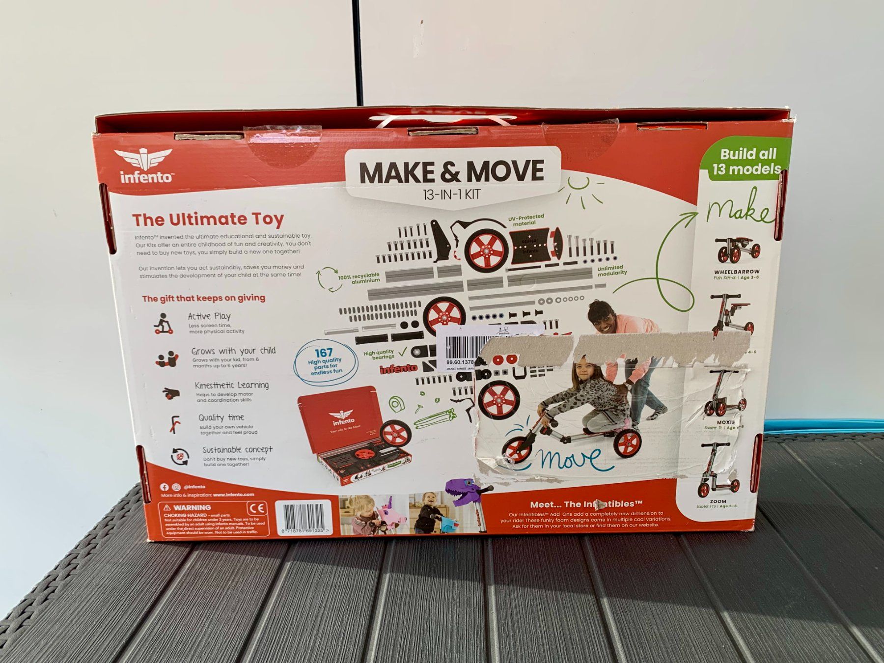 Veicoli per bambini: Kinderfahrzeug Kit Infento - Make & Move - modular – Usato da Küsnacht ZH venduto da ast_26yp 7