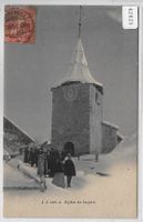 Eglise de Leysin en hiver