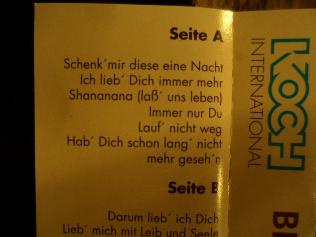 Kompaktkassetten: BRUNNER & BRUNNER  Darum lieb ich Dich – Gebraucht aus Langnau i. E. von gf2_29jt 1